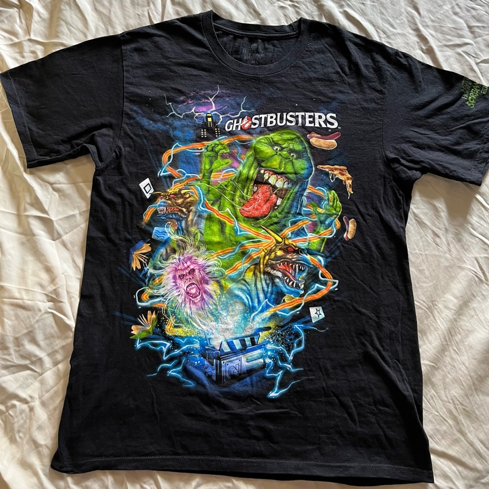2019 Halloween Horror Nights 29 Ghostbusters Scream Member Shirt Size M Slimer